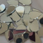 craft mirrors,tear drop shaped mirrors, thilak lippan mirrors, lippan art mirrors, craft mirrors for kids projects, mirrors for art projects, reflective mirrors, craft mirrors for mosaics, home decor mirror, diy project mirrors,wholesale tiny mirrors