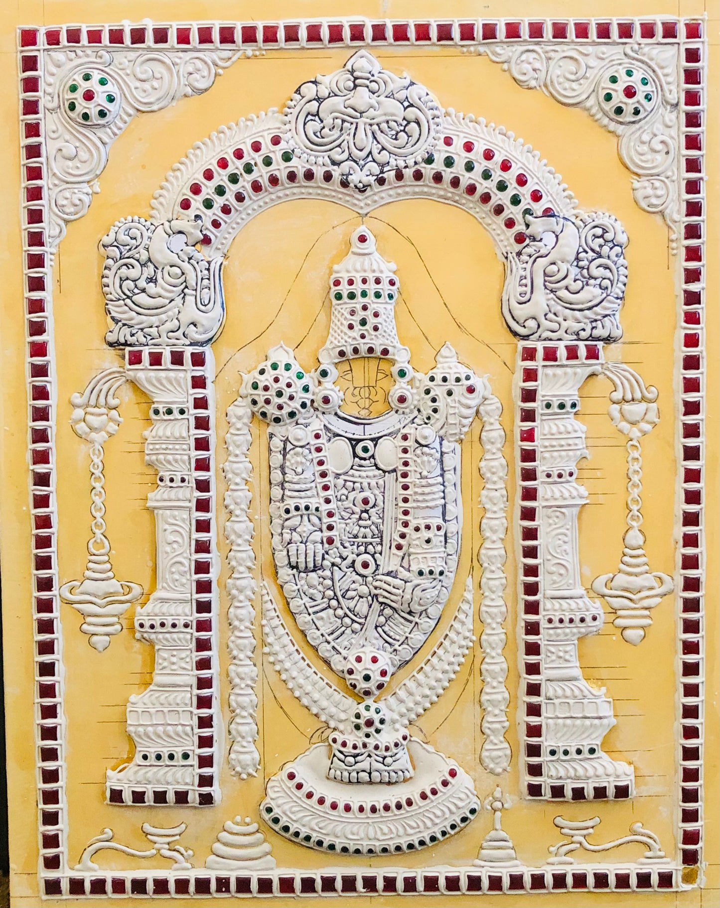 Tirupati Balaji Muck board 11x14”