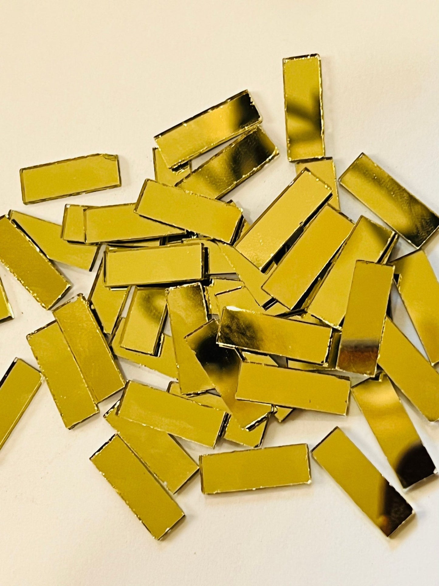 Rhombus Gold craft mirrors – Shri Arts & Gifts