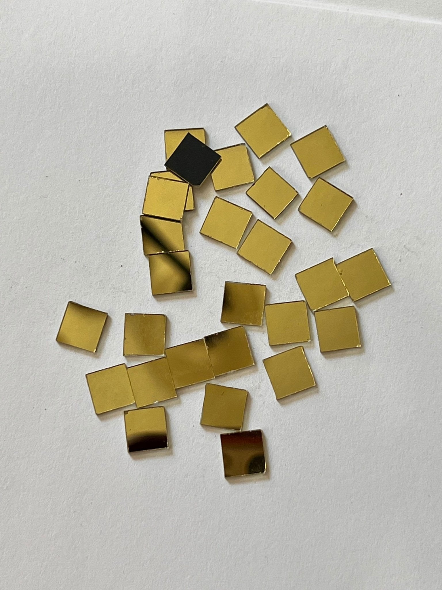 Triangle Gold craft mirrors – Shri Arts & Gifts